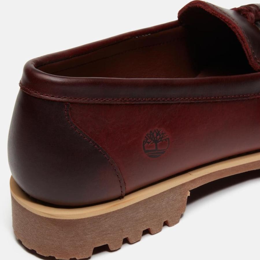 TIMBERLAND ティンバーランド LOAFER SHOE BURGUNDY FULL GRAIN