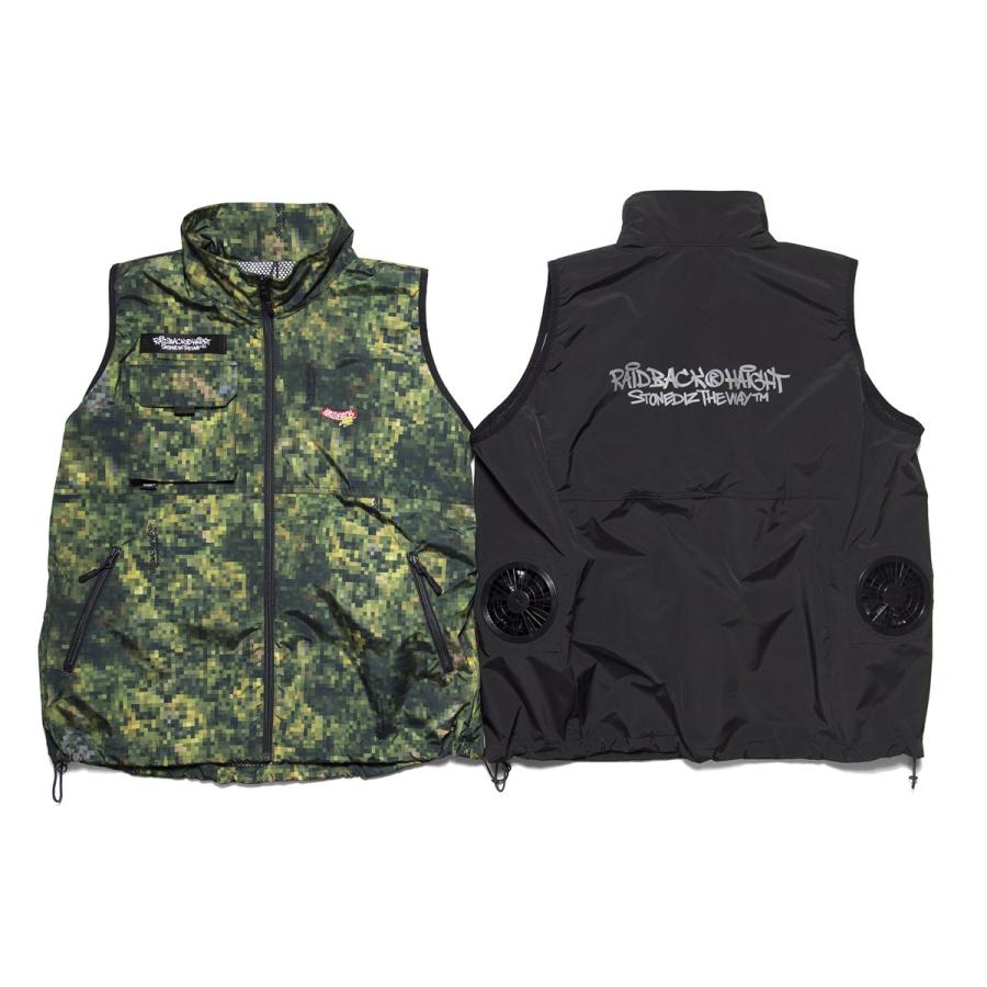 HAIGHT ヘイト RAIDBACK FAN VEST ft.CASPER ベスト HTRB-262001の画像