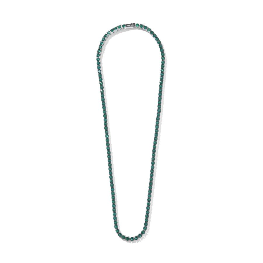 EL REIGN × $ole only エルレイン × ソールオンリー FRAGMENT TENNIS CHAIN NECKLACE & PENDANT 20inch ネックレス&ペンダント ELC26SS-003の画像