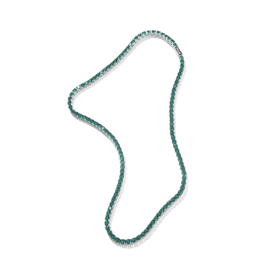EL REIGN × $ole only エルレイン × ソールオンリー FRAGMENT TENNIS CHAIN NECKLACE & PENDANT 20inch ネックレス&ペンダント ELC26SS-003の画像
