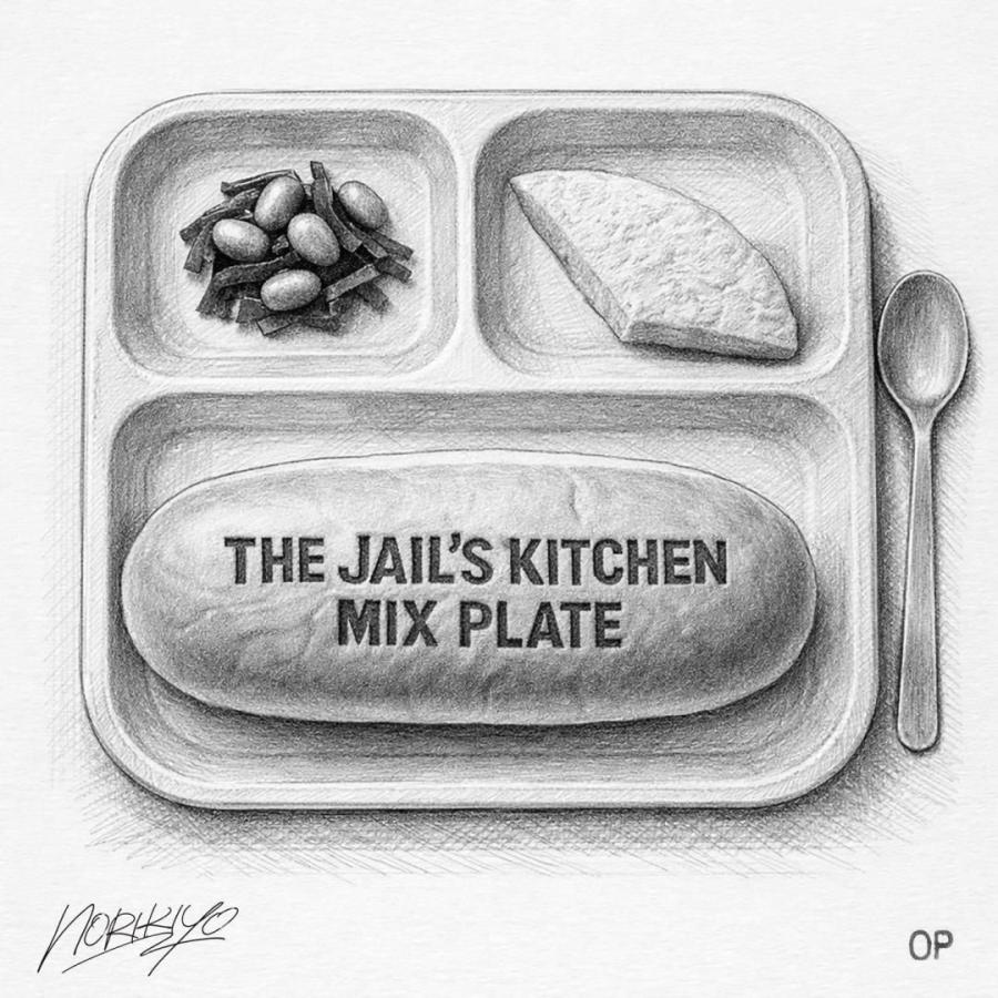 NORIKIYO / The Jail's Kitchen Mix Plate Coppepan Sticker 【特典