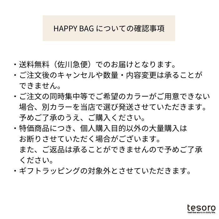 tesoro / 2024 新春限定 / HAPPYBAG F メキシカンパーカー(ネイビーブルーS)＋人気アイテム３点 （全４点）｜itempost｜07