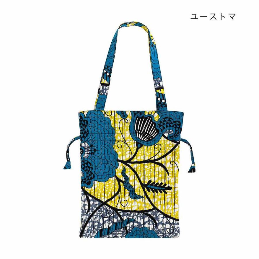 shanti / バッグ キルト巾着 アフリカンプリント[メール便対象品
