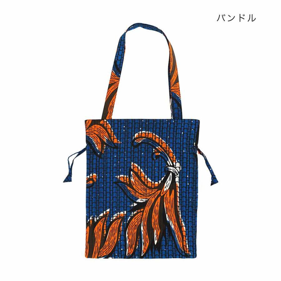 shanti / バッグ キルト巾着 アフリカンプリント[メール便対象品