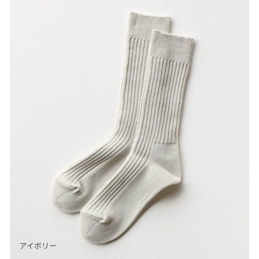 【タイムセール】LUCKY SOCKS ラッキーソックス Smooth Rib Socks スムースリブソックス LS-5001 靴下 無地ソックス ユニセックス レディース メンズ 日本製｜itempost｜03