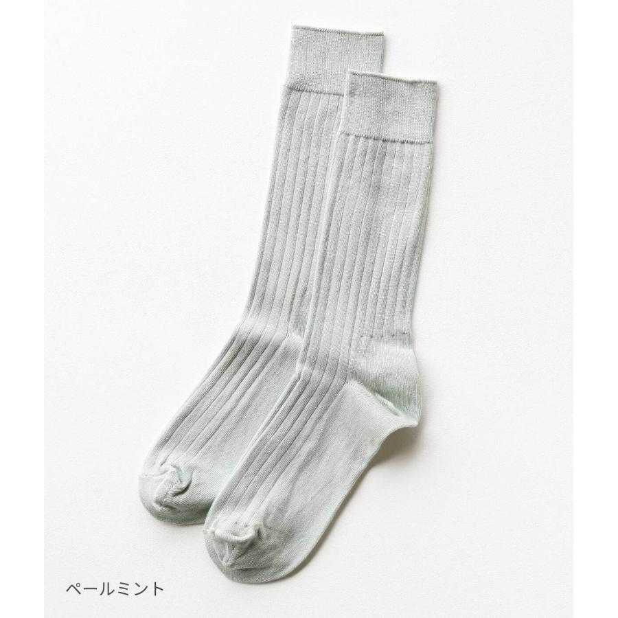 【タイムセール】LUCKY SOCKS ラッキーソックス Light Rib Socks ライトリブソックス LS-7001 靴下 無地ソックス ユニセックス レディース メンズ 日本製｜itempost｜06