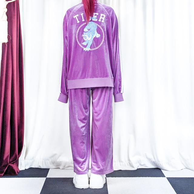 LISTEN FLAVOR リッスンフレーバー タイガーチャイナベロア LISTEN FLAVOR リッスンフレーバー タイガーチャイナベロア