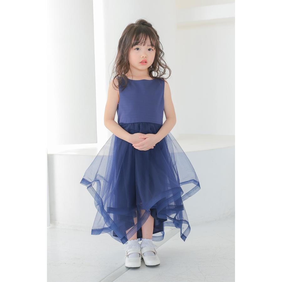 Chi Chi Girls チュールレイヤードドレス 3-5歳 CG6940NY コーデ