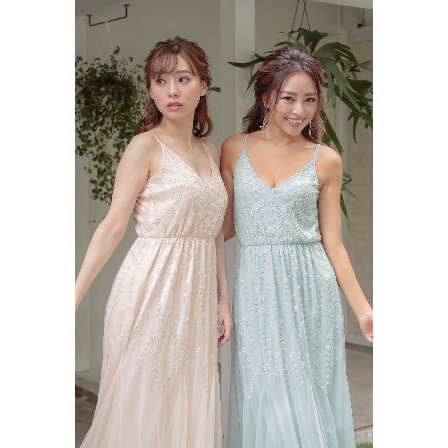 【Luxury】キャミビジューロングドレス　LMLUX16733MT_9