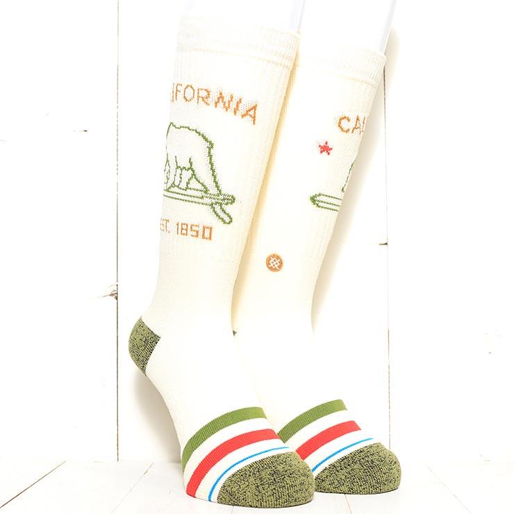 [クリックポスト対応] STANCE スタンス CALIFORNIA REPUBLIC 2 SOCKS ソックス 靴下 ユニセックス A556D21CAL｜itempost｜03