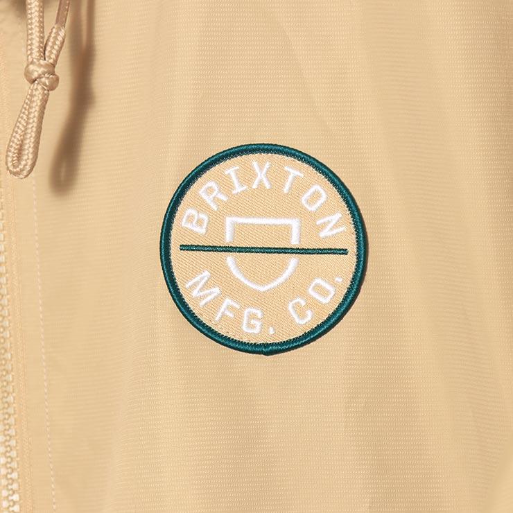 ナイロンジャケット BRIXTON ブリクストン CLAXTON CREST LW ZIP HOOD