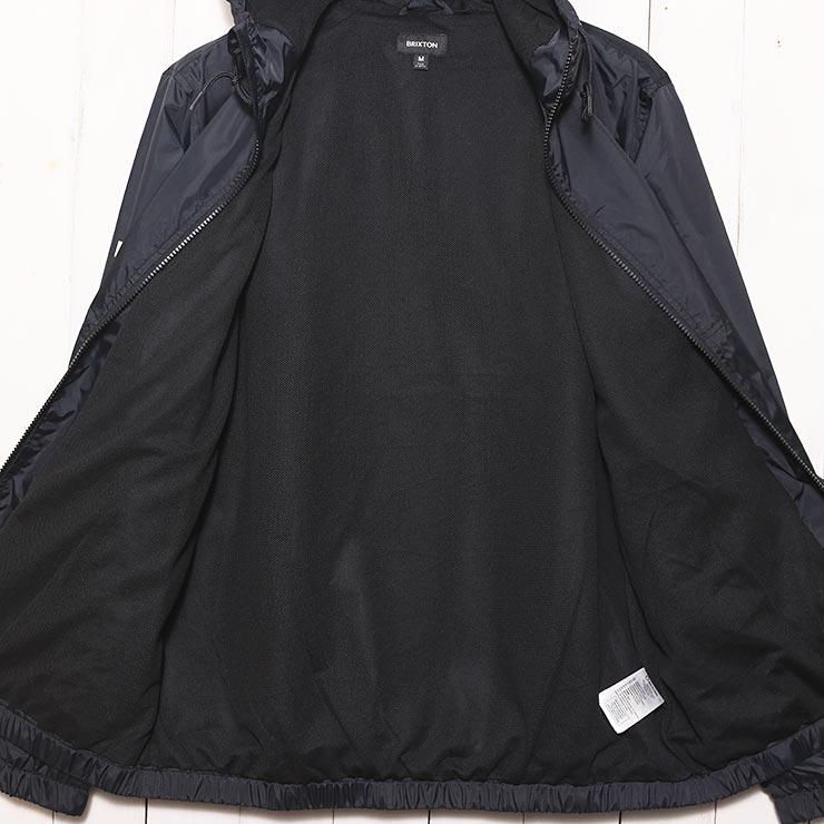 ナイロンジャケット BRIXTON ブリクストン CLAXTON CREST LW ZIP HOOD