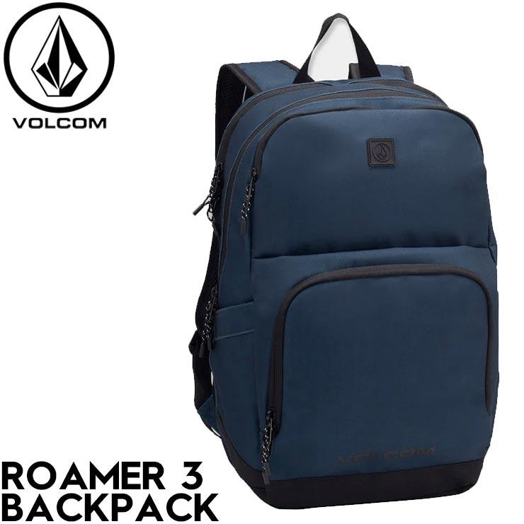 【送料無料】バックパック バッグ VOLCOM ボルコム ヴォルコム ROAMER 3 BACKPACK NVY VMXX099MEA 日本代理店正規品の画像