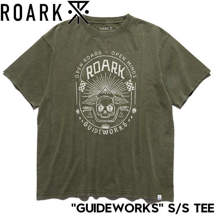 半袖Tシャツ ROARK ロアーク GUIDEWORKS S/S TEE RTJM1100-ARM 日本代理店正規品の画像