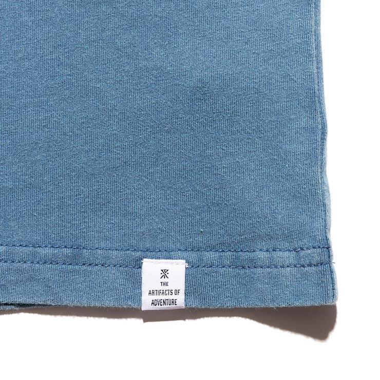ROARK REVIVAL ロアーク リバイバル PERMANENT VACATION L/S TEE 長袖Tシャツ ロンT メンズ レディース コットン100% RLTJ1153-SLB 日本代理店正規品の画像