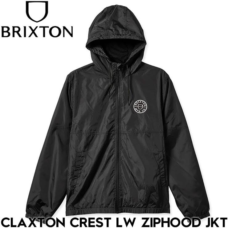 BRIXTON ブリクストン CLAXTON CREST LW ZIPHOOD JKT ナイロン