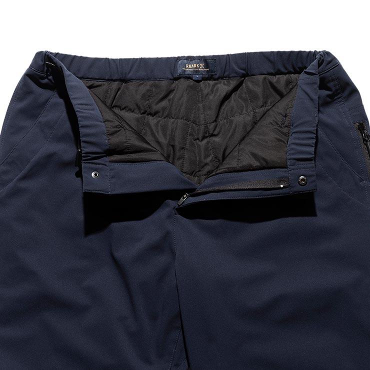 ROARK ロアーク TRAVELPANT ROAM FREE w/SOLONA - STANDARD 中綿入り