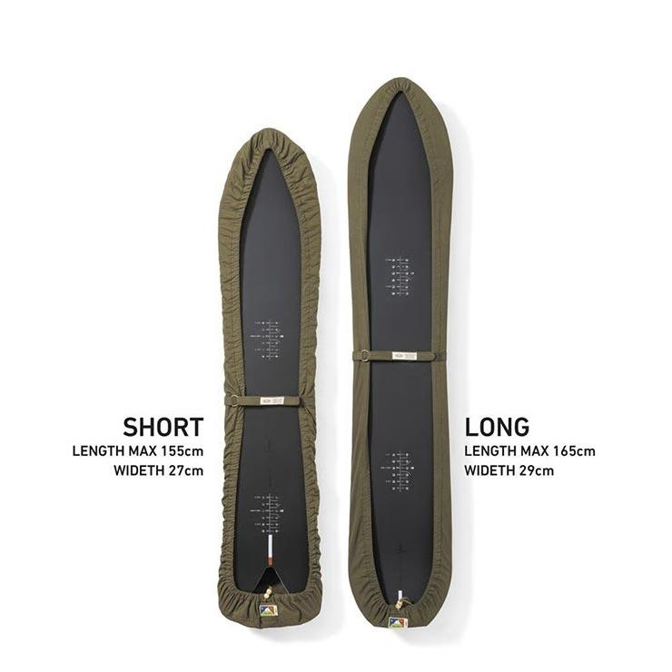 Wasabi originals ワサビ SNOW CANVAS SOLE WRAP LONG スノーボード