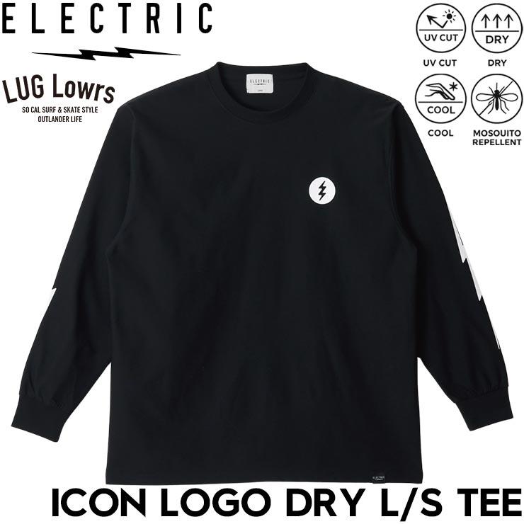 ELECTRIC エレクトリック ICON LOGO DRY L/S TEE ドライ素材 長袖T