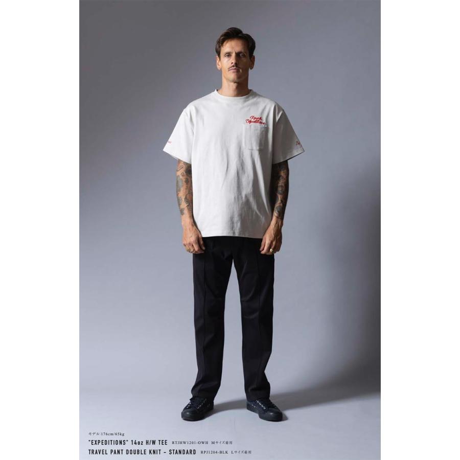 ROARK ロアーク メンズ Tシャツ 半袖 ポケットTシャツ ヘビーウェイト 厚手 コットン 抗菌 防臭 EXPEDITIONS 14oz ...