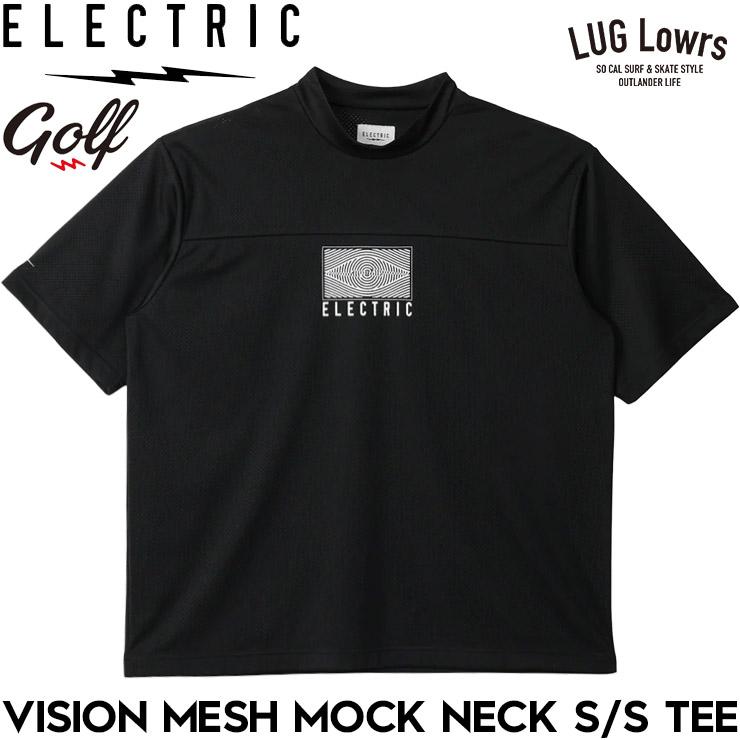Electric golf モックネックシャツ　ドローコード付 ELECTRIC GOLF エレクトリックゴルフ ゴルフウェア メンズ モック
