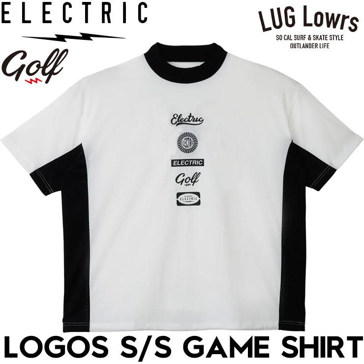 ELECTRIC GOLF ゲームシャツ　エレクトリック　ゴルフ ELECTRIC GOLF エレクトリックゴルフ ゴルフウェア メンズ 半袖シャツ