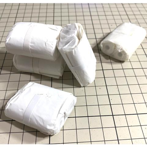 10個セット】投げテープ10個（蜘蛛の糸）白（レギュラーサイズ
