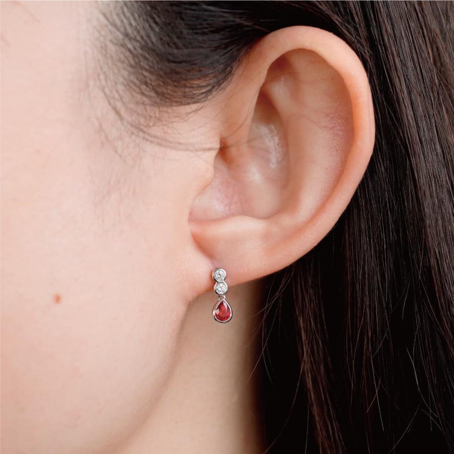 【正規販売店】 非加熱ピジョンブラッドルビー ピアス /c0301rp 【BC1879211635】(66550円)