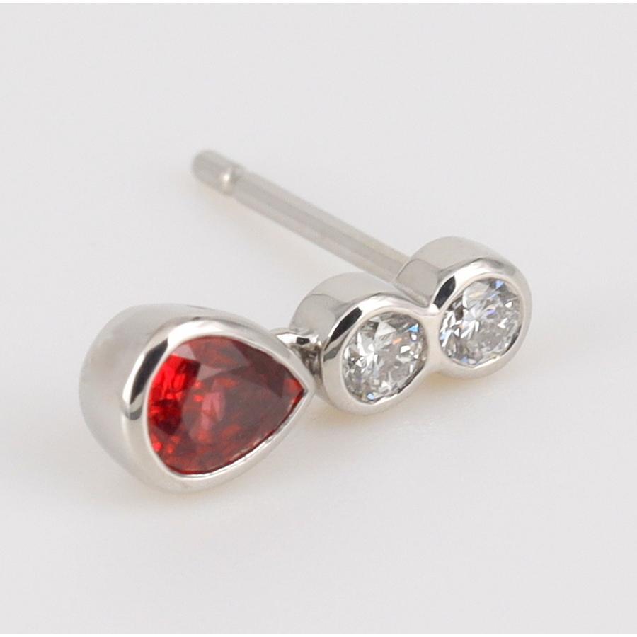 【正規販売店】 非加熱ピジョンブラッドルビー ピアス /c0301rp 【BC1879211635】(66550円)