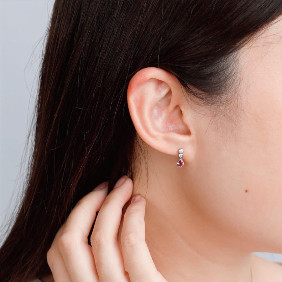 【正規販売店】 非加熱ピジョンブラッドルビー ピアス /c0301rp 【BC1879211635】(66550円)