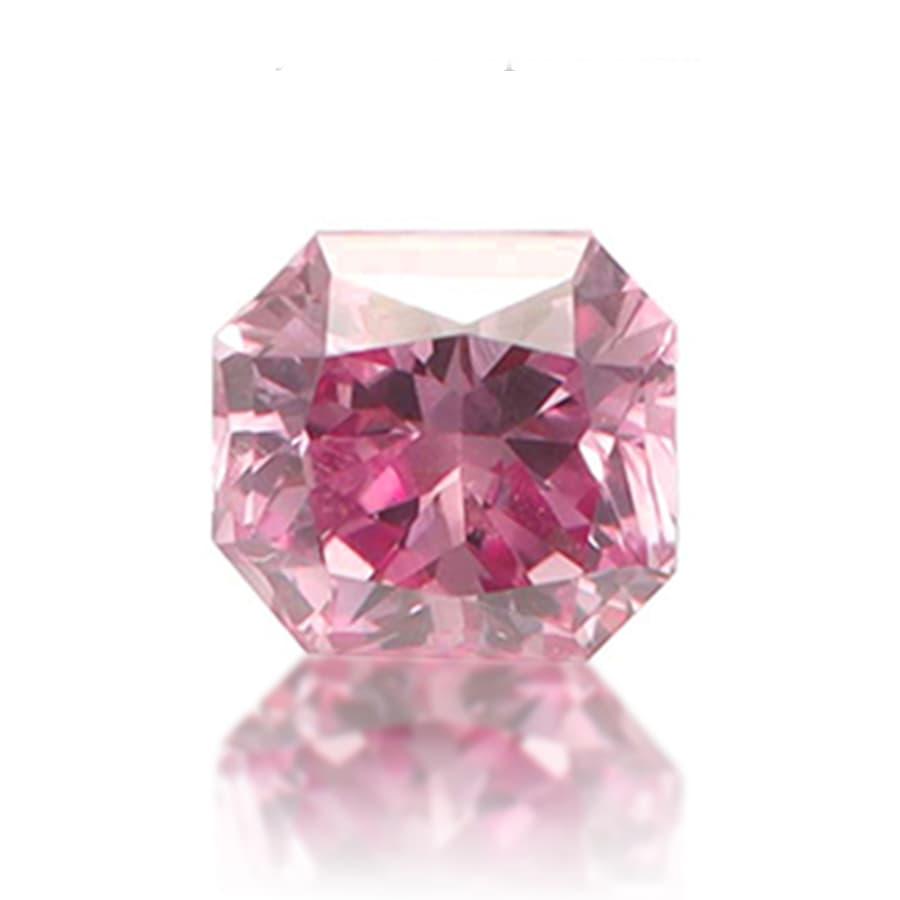 ピンクダイヤモンド 【Fancy Vivid Purplish Pink 0.126ct】 /s015dp 