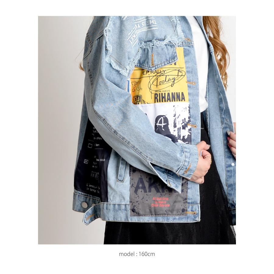 Vuitton19ss ジャケット dpb42105 デニムジャケット ワッペン