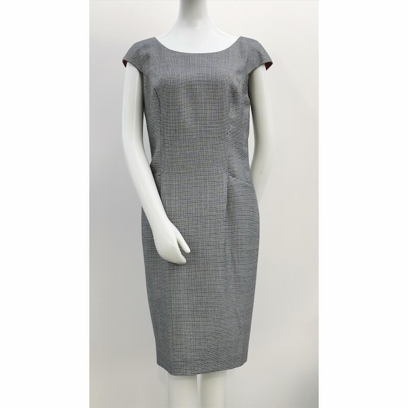 千鳥柄 ワンピース Gmoの千鳥柄 フレンチスリーブ アンサンブル 1 Masahitouji 1399 Shopooo By By フレンチスリーブ Gmo