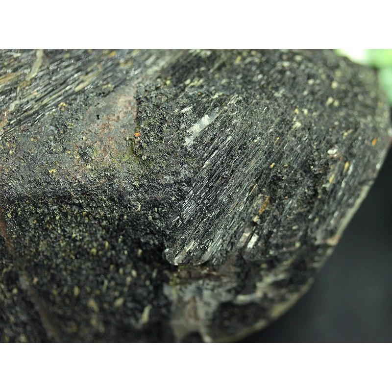 【1点物】激レア・限定品！★迫力の特大サイズ★水晶共生、特有の結晶面◎★心身の活性化と健康運の石★天然石/ブラックトルマリンインクォーツ/ラフ原石/1kg/1