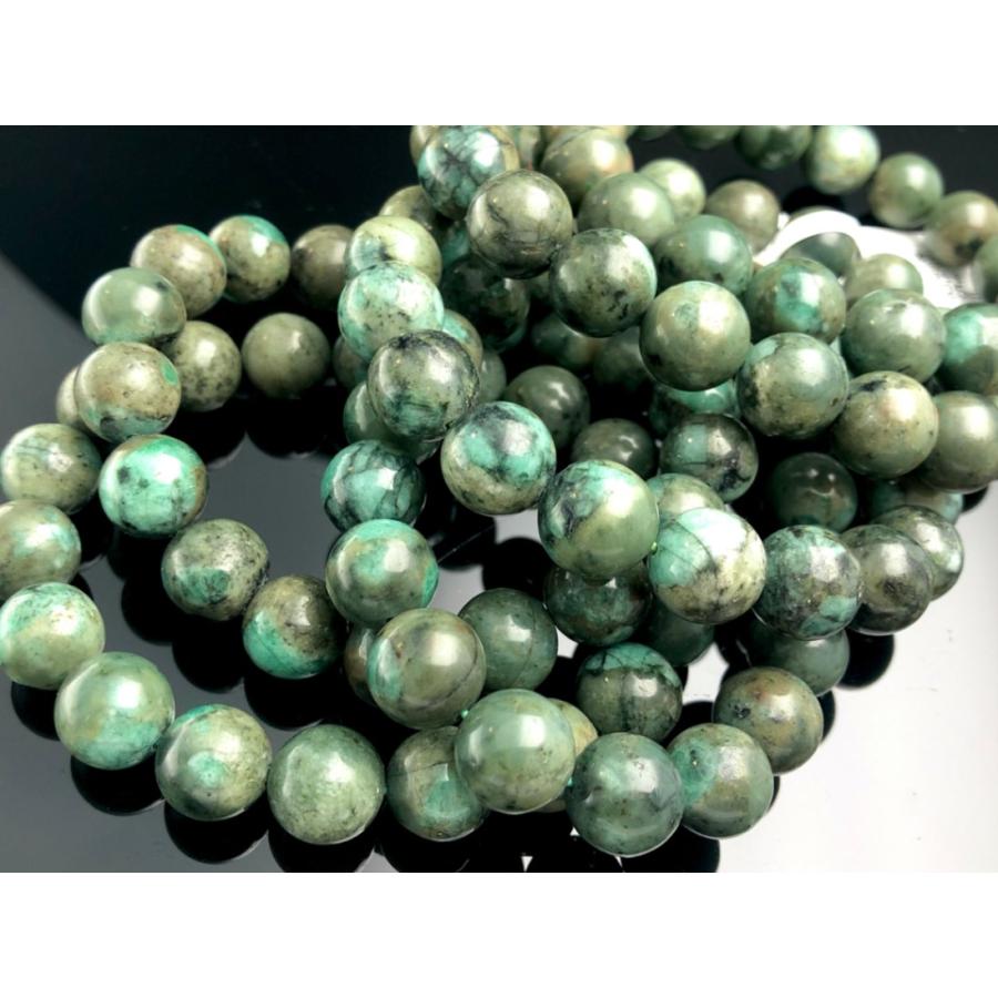 銀製◾️正豊 銘 簪 笹葉型 淡水真珠緑玉付き 真言宗八寸 淡水