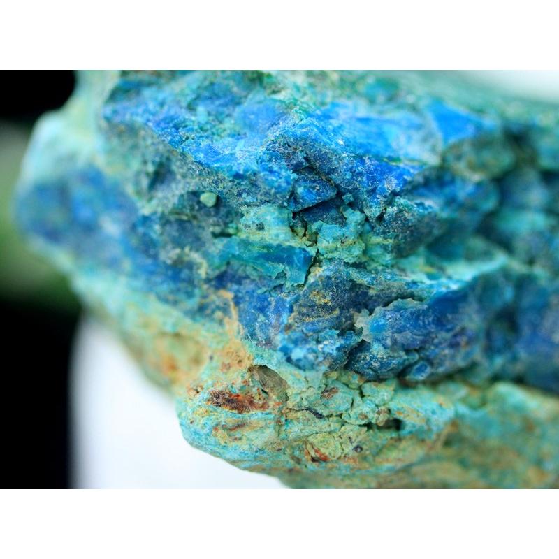 希少！高発色★人生に喜びをもたらす石★天然石/ブルーオパール(Blue Opal/蛋白石)/原石/154g/1個【ネコポス不可】【天然石/パワーストーン】【アメリカツーソ_2