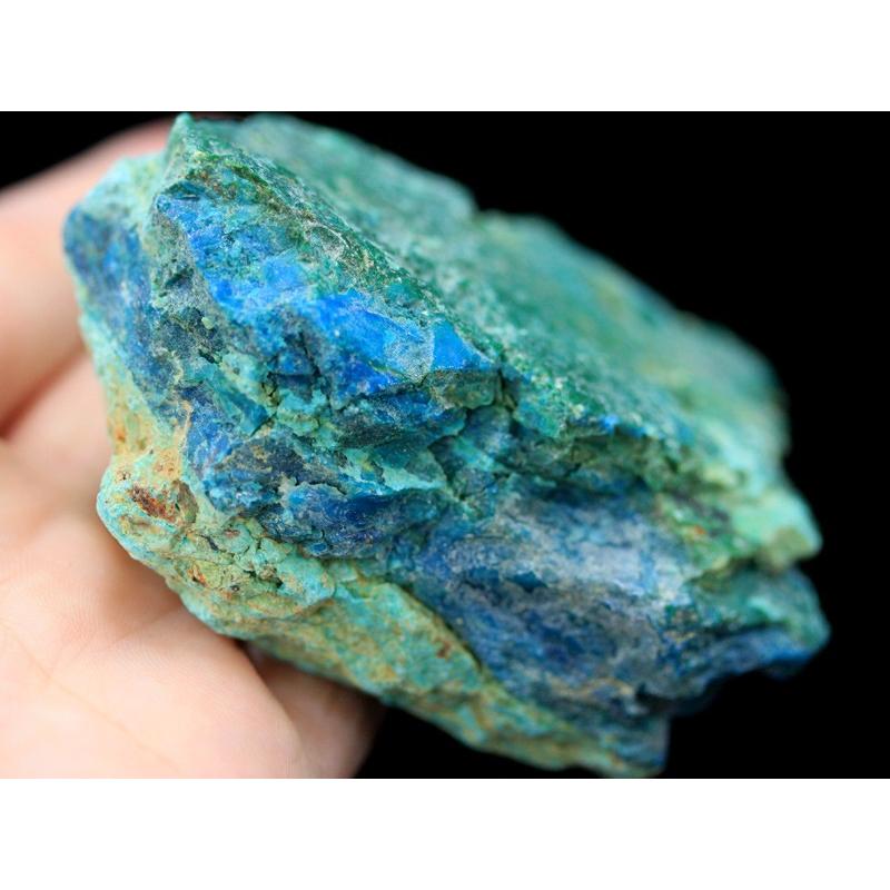 希少！高発色★人生に喜びをもたらす石★天然石/ブルーオパール(Blue Opal/蛋白石)/原石/154g/1個【ネコポス不可】【天然石/パワーストーン】【アメリカツーソ_3