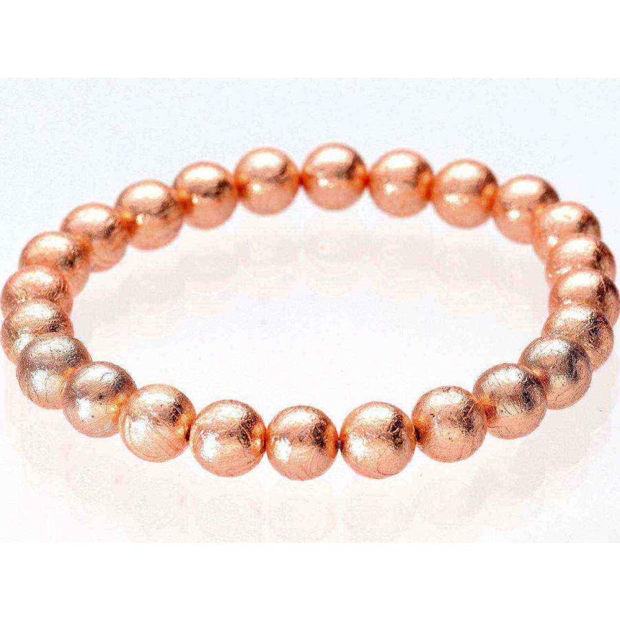 宇宙から飛来した神秘の石☆5A/天然石ブレスレット/ギベオン(隕石  