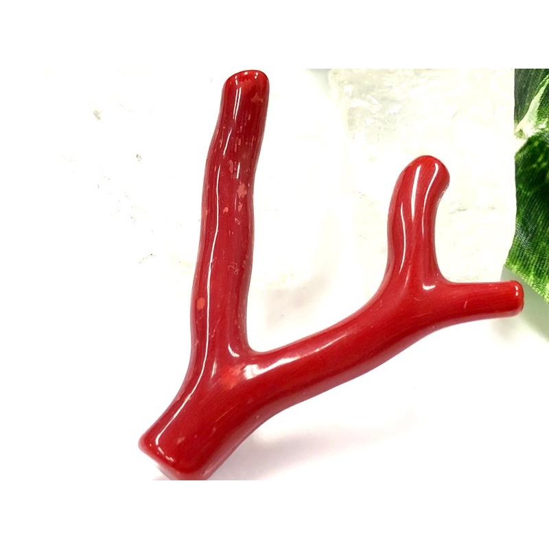 激レア！★完全天然！高発色レッド★高品質、地中海産★天然石/地中海産/胡渡珊瑚/天然赤珊瑚(レッドコーラル/胡渡珊瑚/紅さんご/サルジ/coral)/原木/1個【天然 アクセサリー