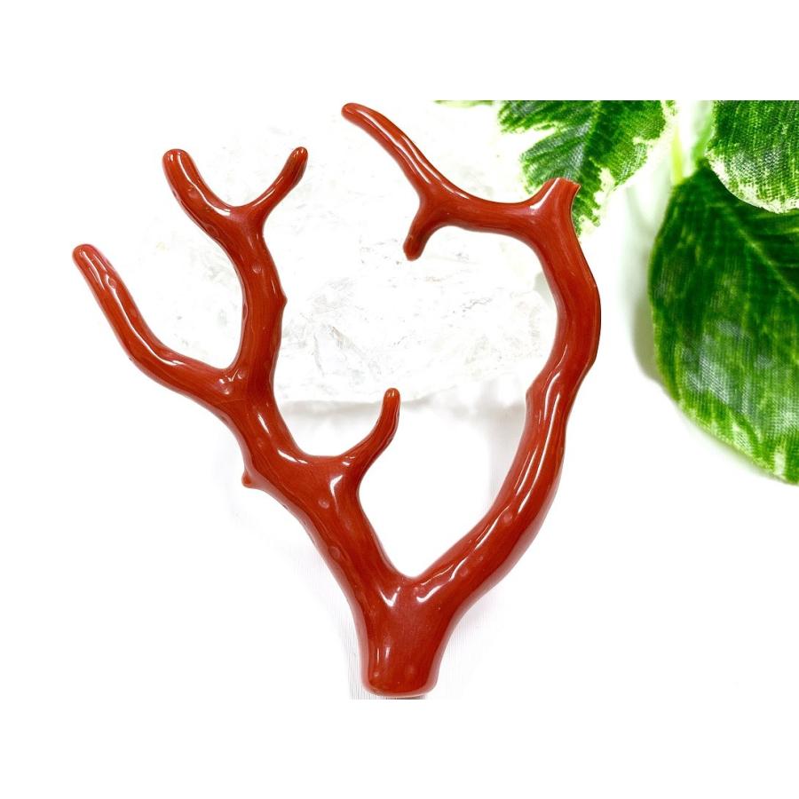 激レア！★完全天然！高発色レッド★高品質、地中海産★天然石/地中海産/胡渡珊瑚/天然赤珊瑚(レッドコーラル/胡渡珊瑚/紅さんご/サルジ/coral)/原木/1個【天然