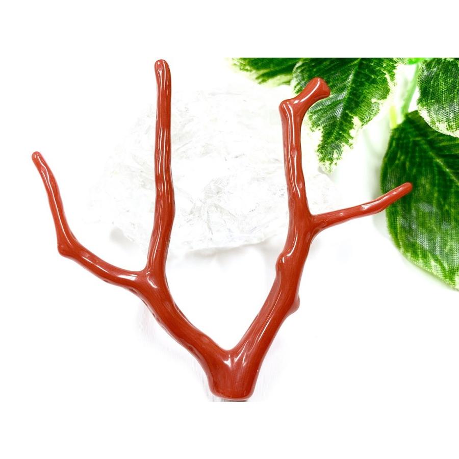 激レア！★完全天然！高発色レッド★高品質、地中海産★天然石/地中海産/胡渡珊瑚/天然赤珊瑚(レッドコーラル/胡渡珊瑚/紅さんご/サルジ/coral)/原木/1個【天然(27377円)