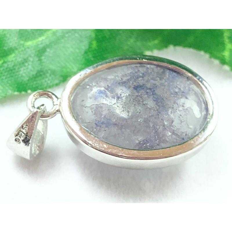 【国産】 【1点物】超プレミアストーン！★希少レアストーン！★天然石ペンダントトップ/silver925製/デュモルチェライトインクォーツ（Dumortierite/デュモルチェ石)/1 【2307721307】(11869円)