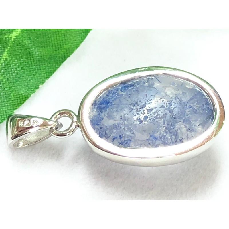 【1点物】超プレミアストーン！★希少レアストーン！★天然石ペンダントトップ/silver925製/デュモルチェライトインクォーツ（Dumortierite/デュモルチェ石)/1 Dumortierite/デュモルチェ石 デュモルチェライトインクォーツ