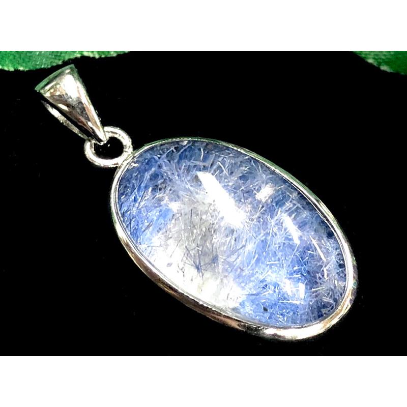 【1点物】超プレミアストーン！★希少レアストーン！★天然石ペンダントトップ/silver925製/デュモルチェライトインクォーツ（Dumortierite/デュモルチェ石)/1 Dumortierite/デュモルチェ石 デュモルチェライトインクォーツ