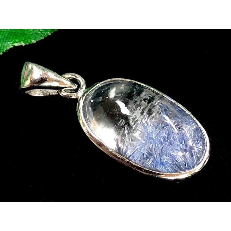 【超美品】 【1点物】超プレミアストーン！★希少レアストーン！★天然石ペンダントトップ/silver925製/デュモルチェライトインクォーツ（Dumortierite/デュモルチェ石)/1 【L1890655537】(9724円)