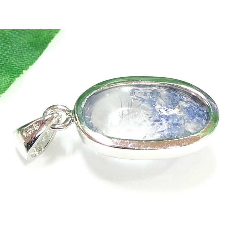 【超美品】 【1点物】超プレミアストーン！★希少レアストーン！★天然石ペンダントトップ/silver925製/デュモルチェライトインクォーツ（Dumortierite/デュモルチェ石)/1 【L1890655537】(9724円)