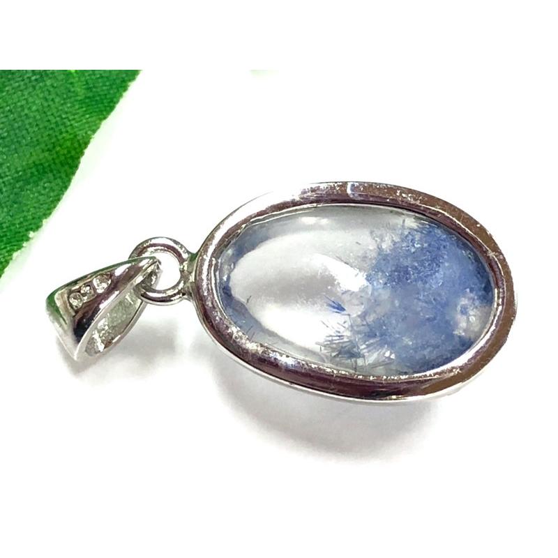 大人気 【1点物】超プレミアストーン！★希少レアストーン！★天然石ペンダントトップ/silver925製/デュモルチェライトインクォーツ（Dumortierite/デュモルチェ石)/1 【1890654589】(9724円)