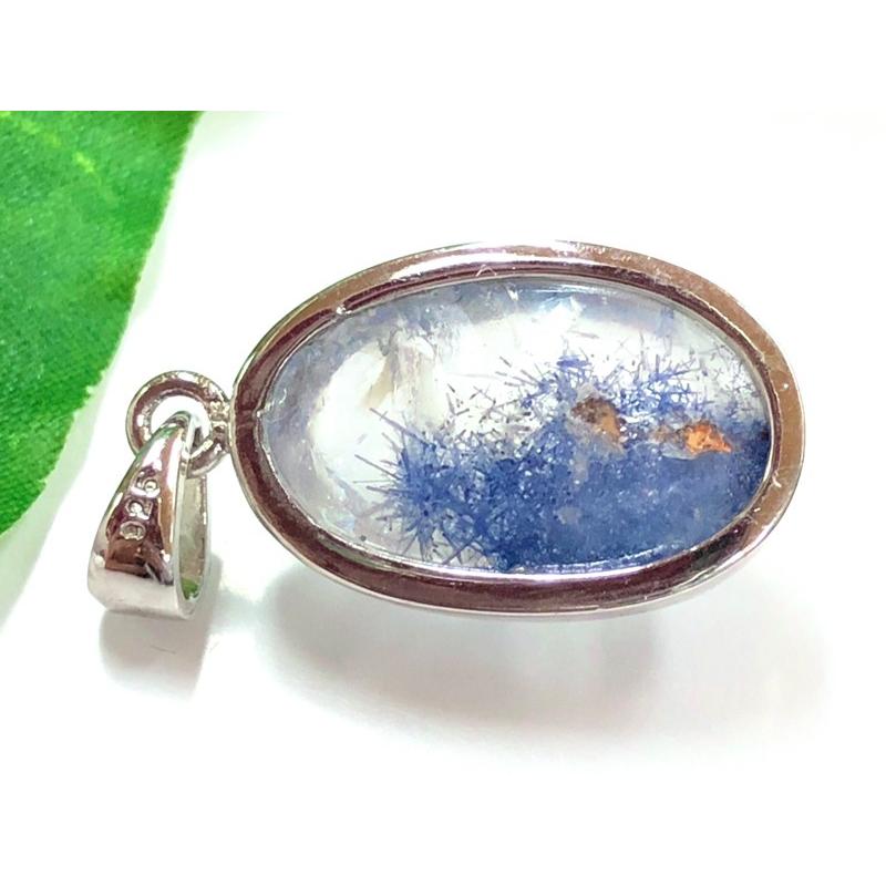 【1点物】超プレミアストーン！★希少レアストーン！★天然石ペンダントトップ/silver925製/デュモルチェライトインクォーツ（Dumortierite/デュモルチェ石)/1 Dumortierite/デュモルチェ石 デュモルチェライトインクォーツ