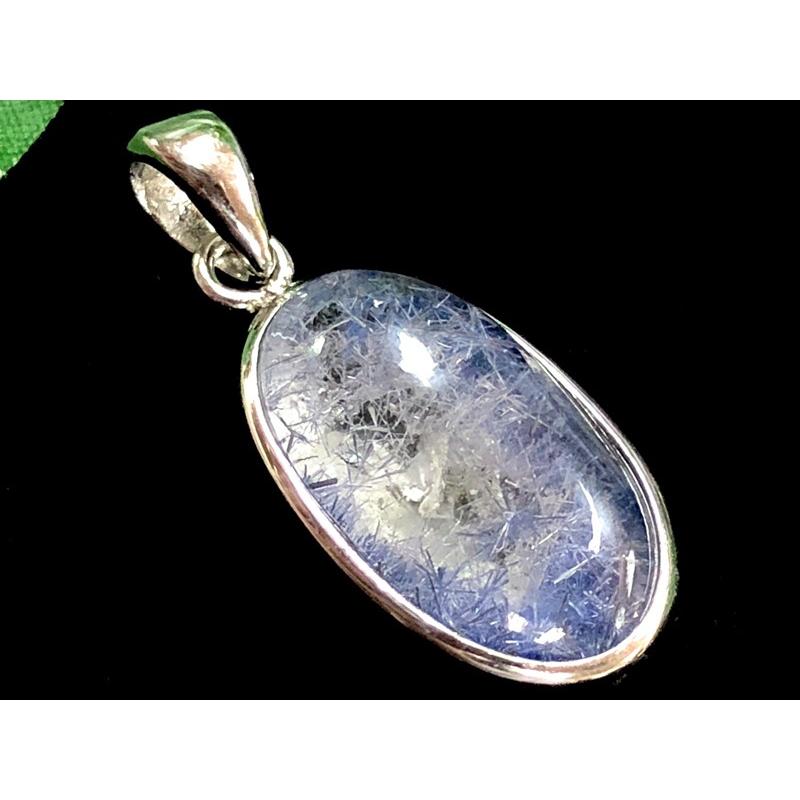 【1点物】超プレミアストーン！★希少レアストーン！★天然石ペンダントトップ/silver925製/デュモルチェライトインクォーツ（Dumortierite/デュモルチェ石)/1 Dumortierite/デュモルチェ石 デュモルチェライトインクォーツ