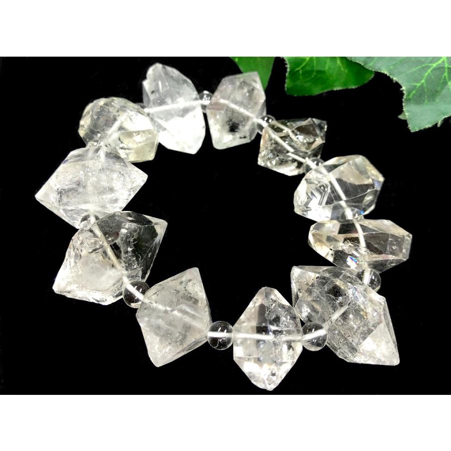 1点物 キラキラ 透明度バツグン ダイヤモンドの名前が付く水晶 Usaニューヨーク州ハーキマー地区産 天然石ブレスレット ハーキマーダイヤモンド 両頭 1 Masayan511 Shopooo By Gmo 通販 Yahoo ショッピング